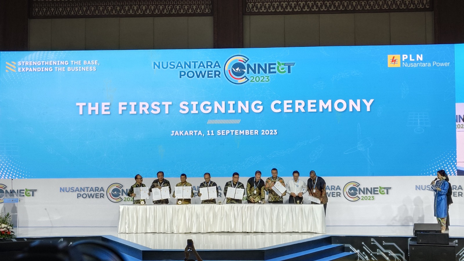 Kokohkan Pondasi Kelistrikan Indonesia, Brantas Energi Tandatangani Kesepakatan di Nusantara Power Connect 2023