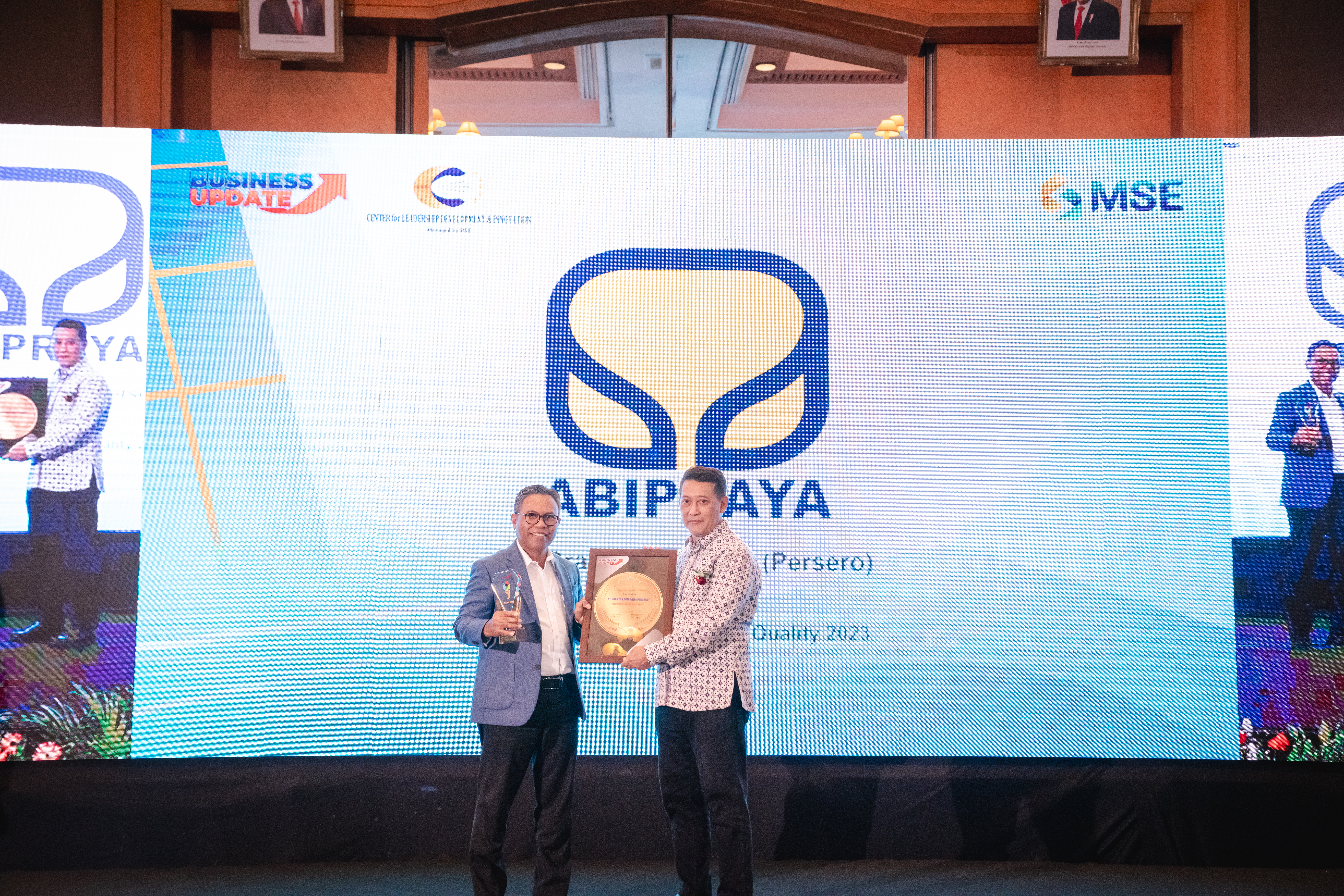 Transformasi Perusahaan, Brantas Abipraya mendapat Penghargaan di IHCBA award 2023