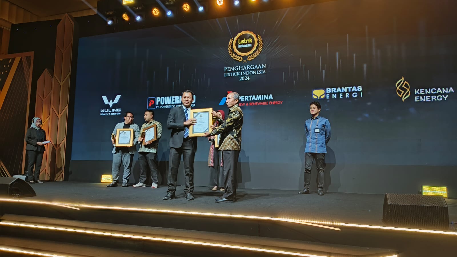  Anak Usaha Brantas Abipraya, PT Brantas Energi Kantongi Penghargaan Listrik Indonesia