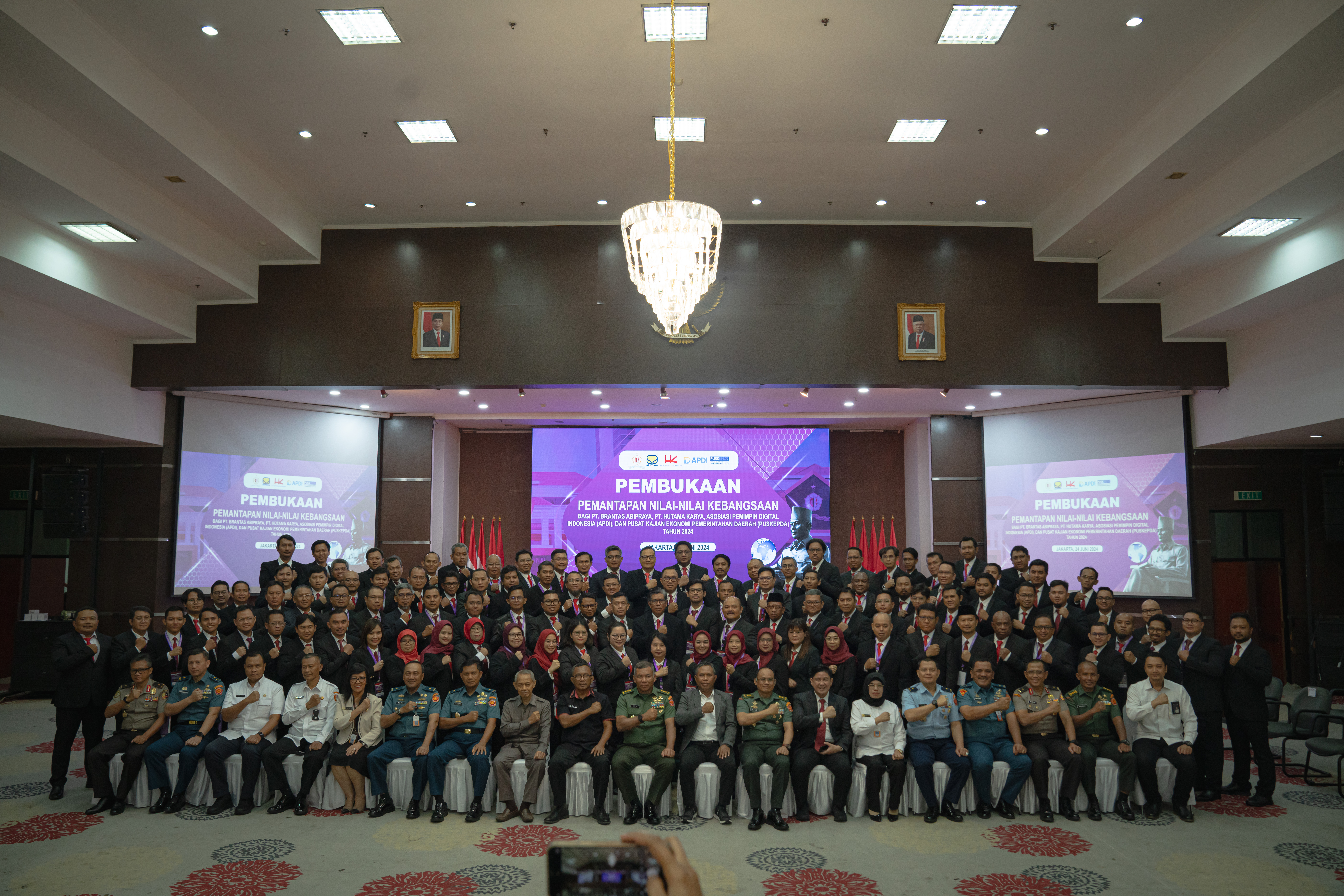 Memantapkan Nilai Kebangsaan, Brantas Abipraya Mengikuti Pelatihan Pemantapan Nilai-Nilai Kebangsaan di Lemhannas 