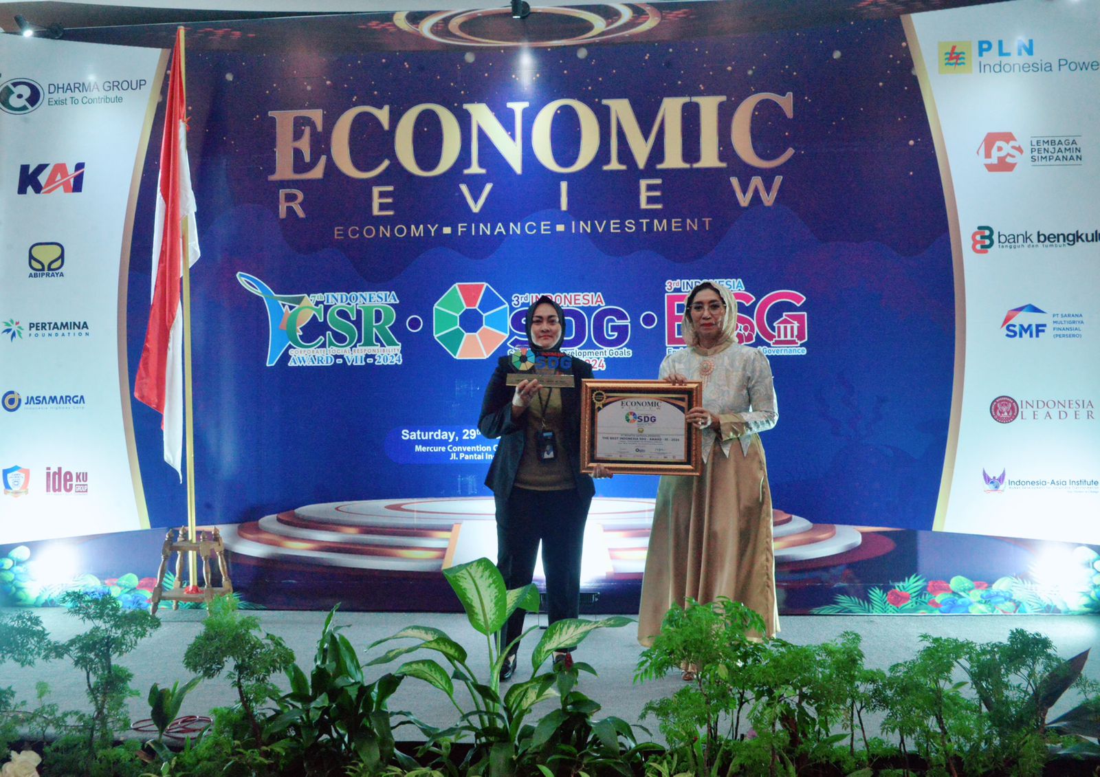 Lagi, Brantas Abipraya Sabet Dua Penghargaan Sekaligus di Bidang SDG