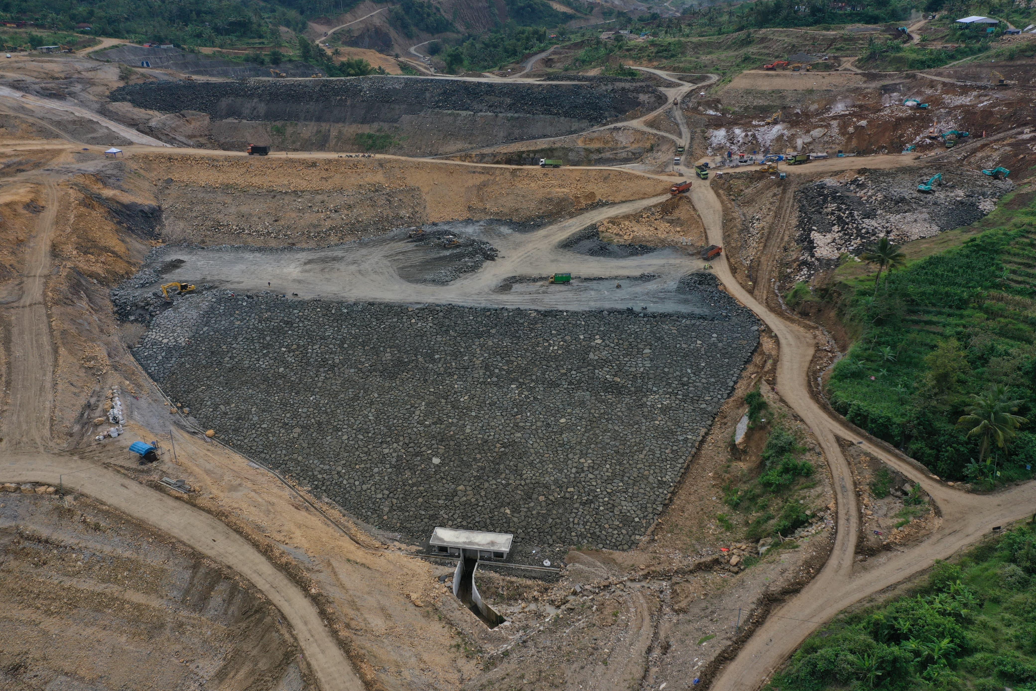 Dukung Irigasi di Trenggalek, Brantas Abipraya Bangun Bendungan Bagong