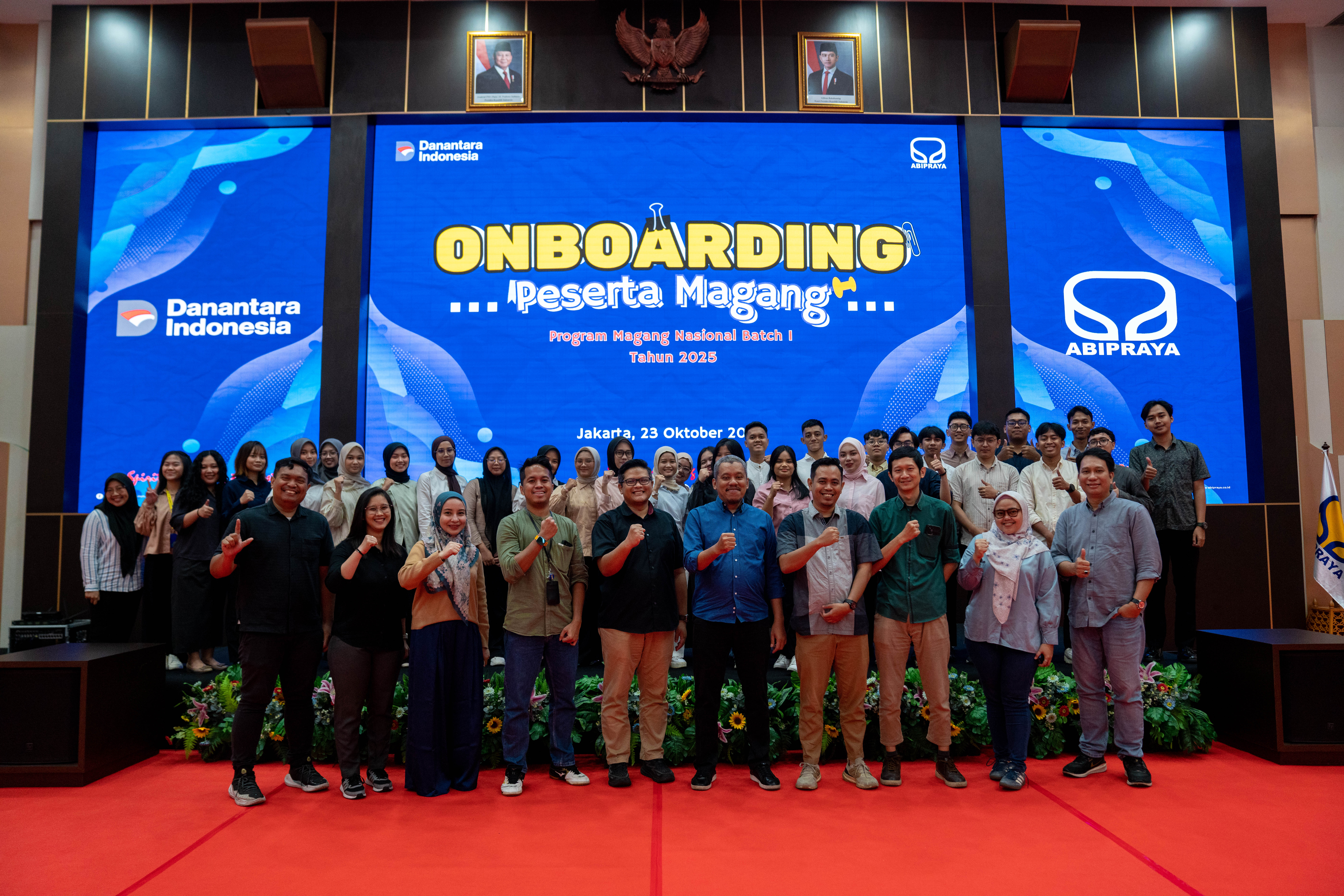 Onboarding Peserta MagangHub Kemnaker Batch 1 Tahun 2025 di PT Brantas Abipraya