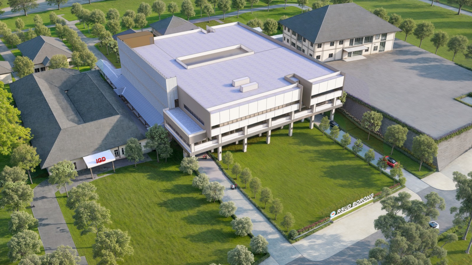 PT Brantas Abipraya (Persero) bangun Rumah Sakit Umum Daerah (RSUD) Borong di Kabupaten Manggarai Timur dan RSUD Reda Bolo di Kabupaten Sumba Barat, Nusa Tenggara Timur